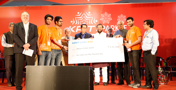 BITS Pilani Student Team wins Silver Position in National KPIT Sparkle 2017