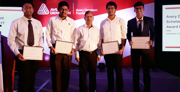 Four Students from BITS, Pilani, Pilani Campus Win Prestigious Avery Dennison Spirit of Invention Scholarship 2017 Awards