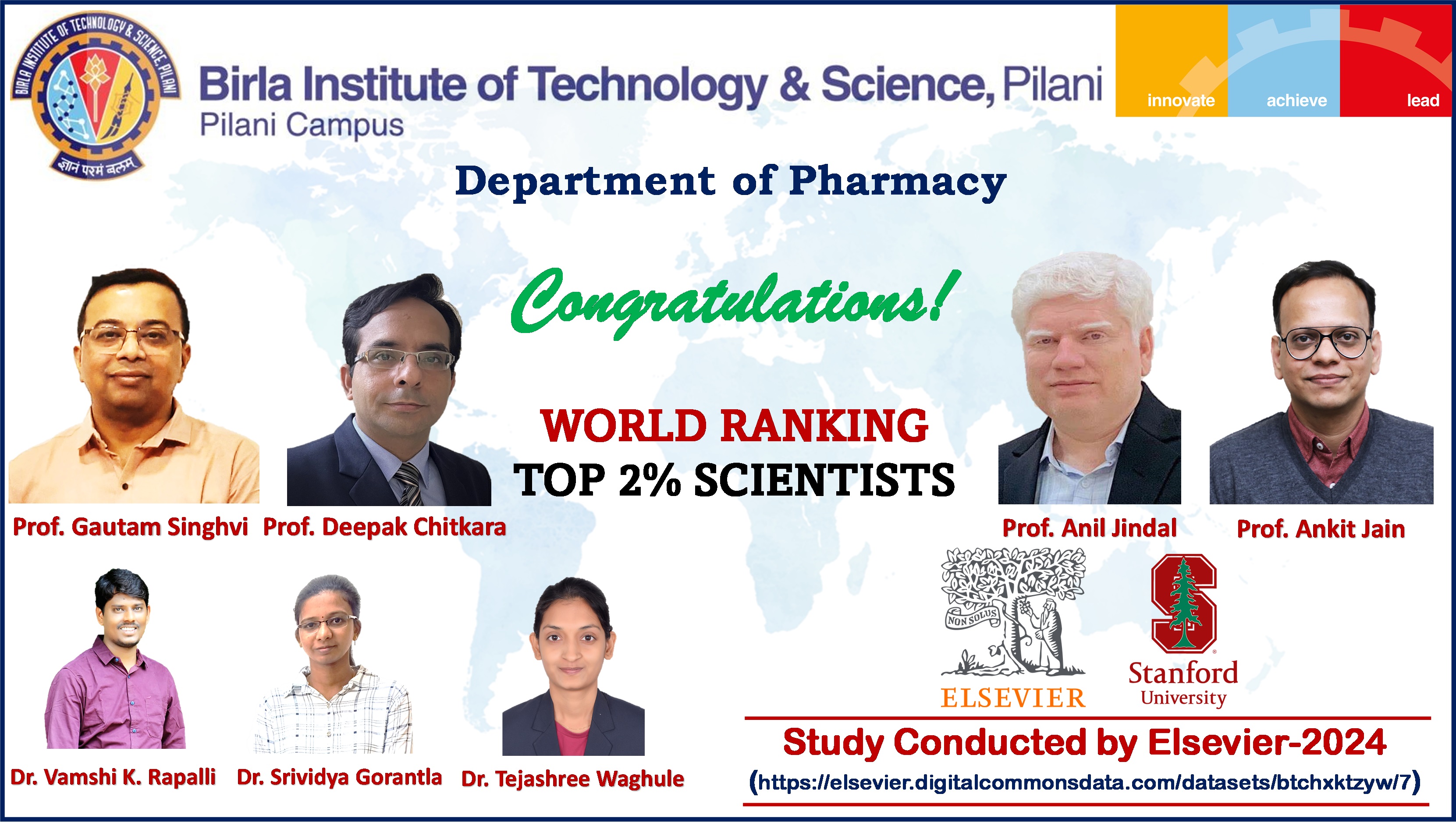 Top 2% Scientists-Pharm BITS-P_Stanford list_2024